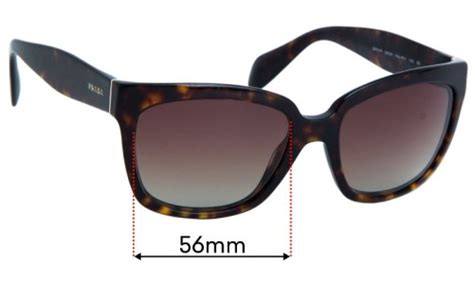 Prada SPR07P & PR07PS 56mm Replacement Lenses 